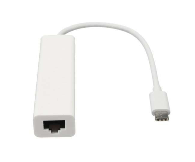 Адаптер Type-C Ethernet Adapter With 3Port USB Hub